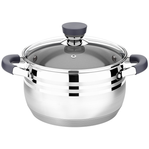 Кастрюля LARA Mercury LR02-472 нерж 3.9л