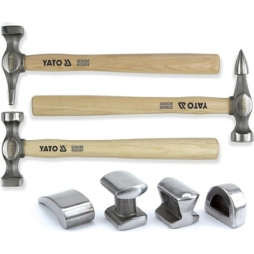 Набор молотков рихтовочных YATO YT-4590 из 7шт