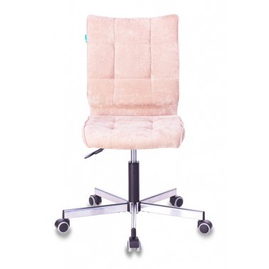 Кресло Бюрократ CH-330M/LT-21 без подлокотников песочный крестовина металл