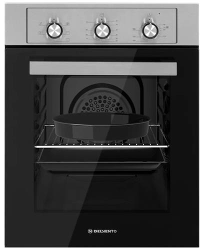 Электрический духовой шкаф Delvento V4EM16001 серебристый