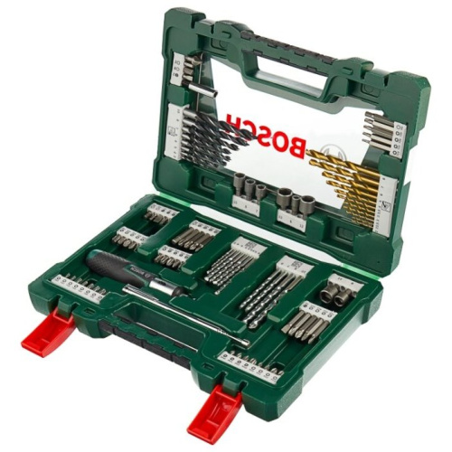 Набор принадлежностей Bosch V-line 91 предмет (жесткий кейс)