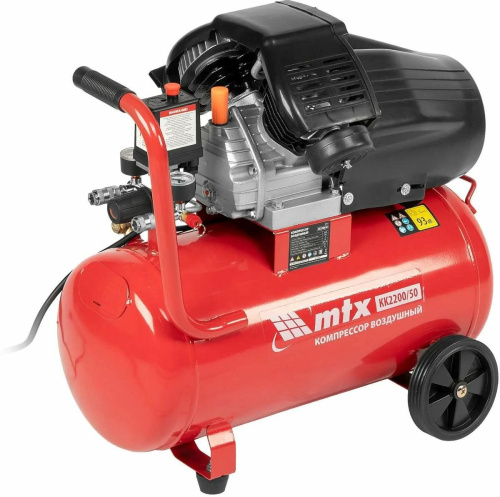 Компрессор поршневой MTX КК-2200/50 масляный (58024)