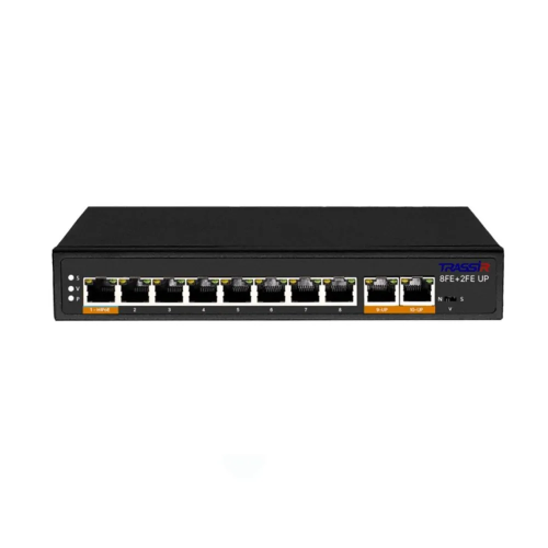 Коммутатор Trassir TR-NS1110-120-8POE неуправляемый