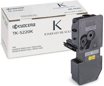 Тонер-картридж Kyocera 1T02R90NL1 TK-5220K 1 200 стр. Black для P5021cdn/cdw, M5521cdn/cdw