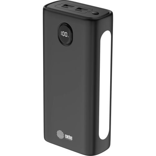 Мобильный аккумулятор Cactus CS-PBFSJA-30000 черный