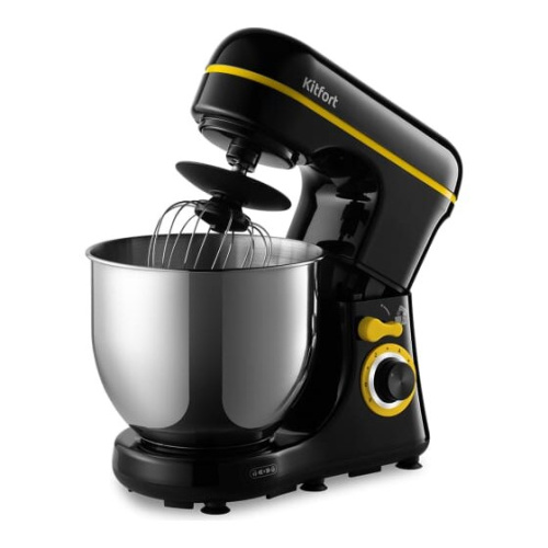Миксер Kitfort КТ-3421 черный/желтый