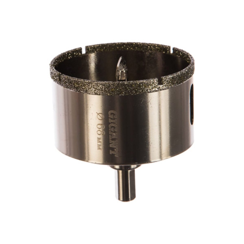 Коронка алмазная по стеклу и керамике Gigant DBG 11077 68мм