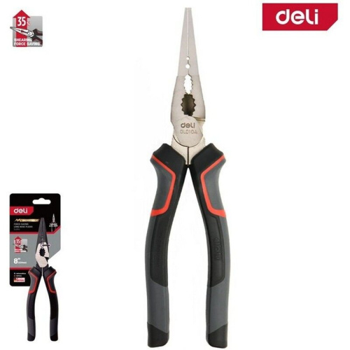 Плоскогубцы Deli DL0104 200мм, Cr-V