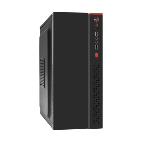 Корпус ExeGate AA-443U EX298134RUS Miditower (ATX, без БП, 2*USB+1*USB3.0+HD Audio, черный)