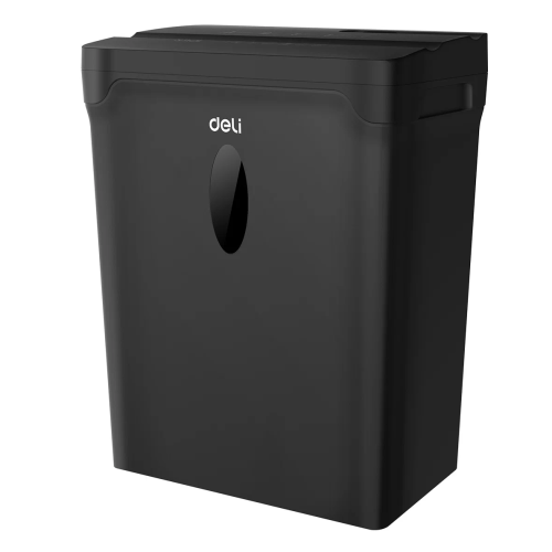 Шредер Deli ET015 черный