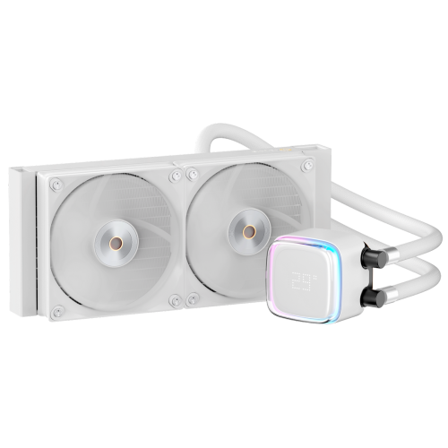 СВО Ocypus Iota L24 WH ARGB White (Iota-L24-WH2ANWNN00X-GL) 280W/ All Intel/ AMD AM*/ Digital display / Screws