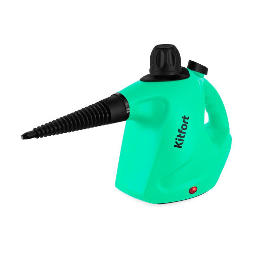 Пароочиститель KITFORT КТ-9138-2 черно-зеленый