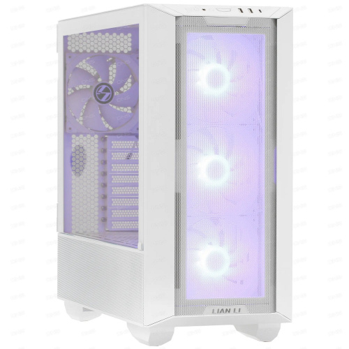 Корпус Lian Li Lancool III RGB (G99.LAN3RW.10R) / White / Mid-Tower, TG / 3x 140mm ARGB + 1x 140mm non LED fans inc.