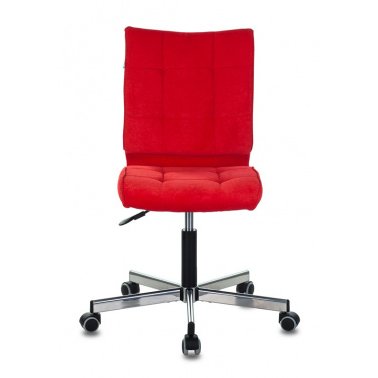Кресло Бюрократ CH-330M/VELV88 красный Velvet 88 крестовина металл