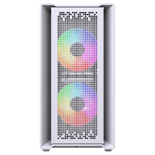Корпус Powercase Mistral SM04 ARGB (CMMSM04W-A3), Tempered Glass, Front Nylon Filter, 3x120mm ARGB PWM fans, белый, mATX