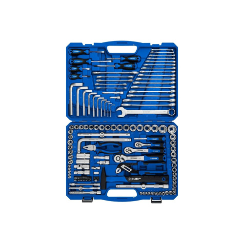 Набор инструментов Зубр 27670-H142 (жесткий кейс)