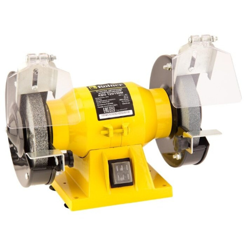 Точильный станок KOLNER KBG 125/150M жёлтый