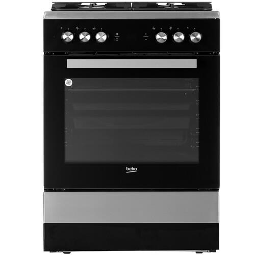 Комбинированная плита Beko FSM62530DXMS черный