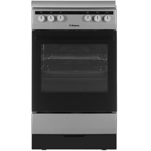 Комбинированная плита Hansa FCMS580297 серебристый