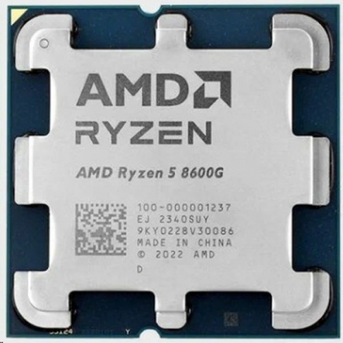 Процессор AMD Ryzen 5 8600G Oem (100-000001237) Base 4,30GHz, Turbo 5,00GHz, RDNA 3.0 Graphics, L3 16Mb, TDP 65W, AM5