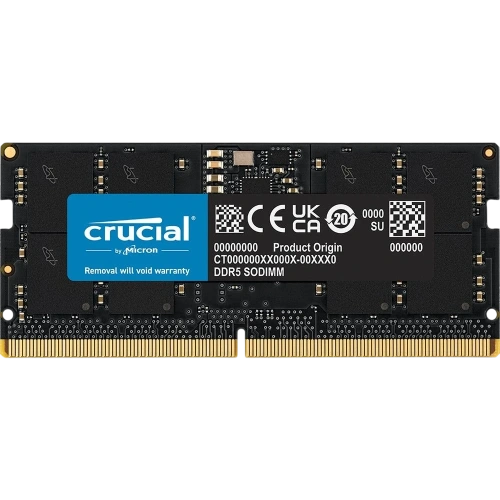 ОЗУ Crucial CT32G56C46S5T 32GB DDR5 5600 SO DIMM Classic Laptop Memory Non-ECC, CL46, 1.1V, DRx8
