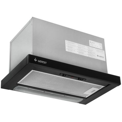 Вытяжка телескопическая Gefest ВО 4501 К23 черный/черный