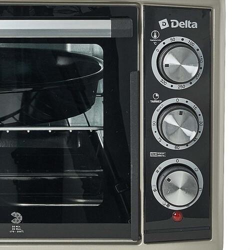 Мини-печь DELTA D-533 серый