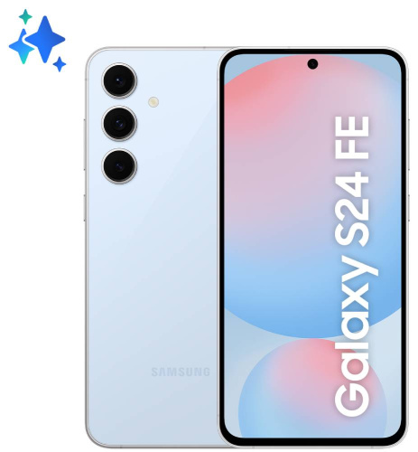 Смартфон Samsung Galaxy S24FE 8/256 Гб 5G Голубой (S721)