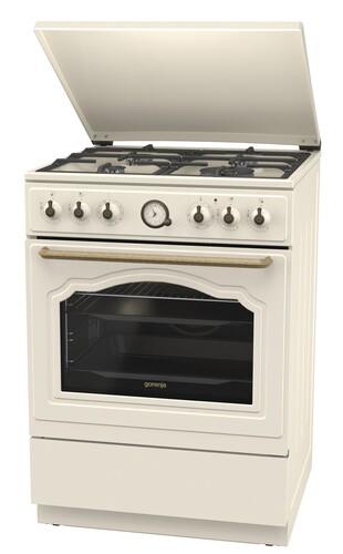 Комбинированная плита Gorenje GKS6C71CLI бежевый