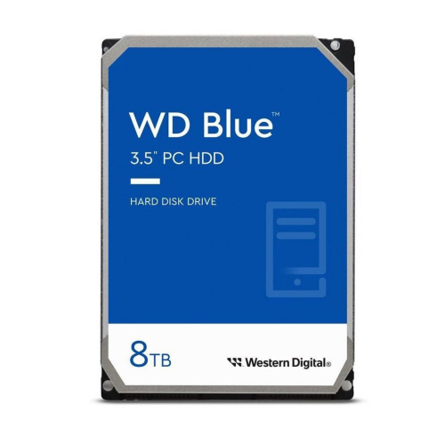 HDD WD Blue WD80EAAZ SATA-III 8TB Desktop (5640rpm) 128Mb 3.5"