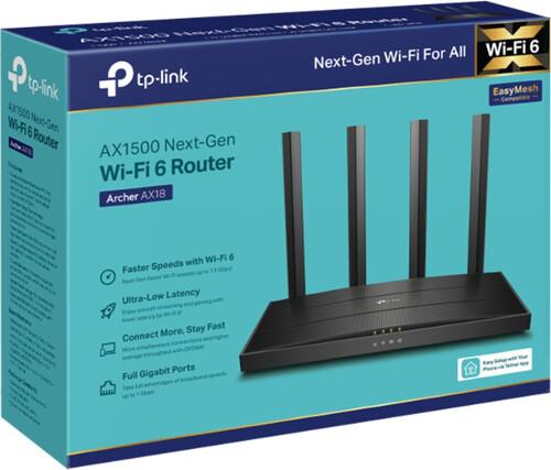 Wi-Fi роутер TP-Link Archer AX18