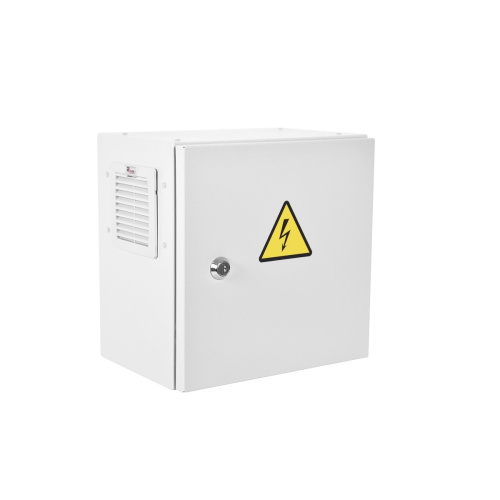 Шкаф серверный ЦМО Эконом (ШТВ-НЭ-4.4.25-3ААА-Т2) настенный 9U 400x250мм пер.дв.стал.лист задн.дв.спл.стал.лист несъемные серый 220мм 12кг 400мм IP66