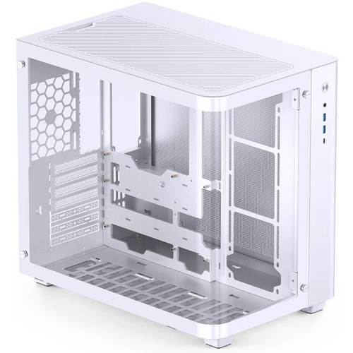 Корпус JONSBO TK-3 White без БП ATX БП, mini-ITX, micro-ATX, белый