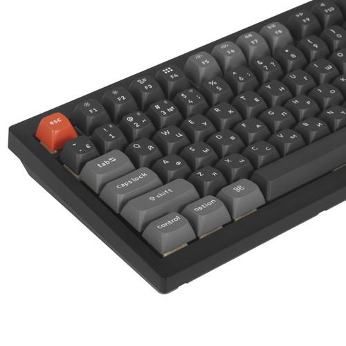 Клавиатура проводная + беспроводная Keychron V1 Ultra Клавиатура проводная + беспроводная Keychron V1 Ultra — Подсветка и детали исполнения