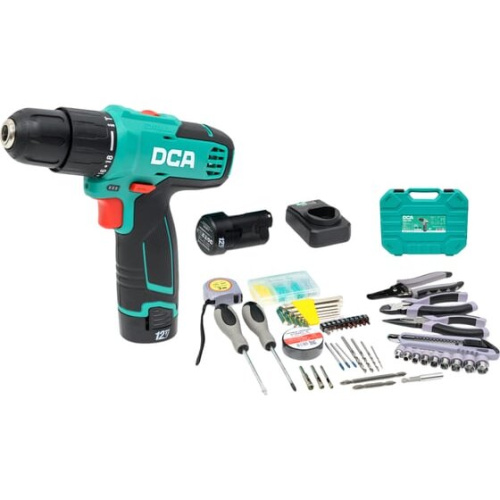 Дрель-шуруповерт DCA ADJZ1202i (Type TS) 2АКБ+ЗУ