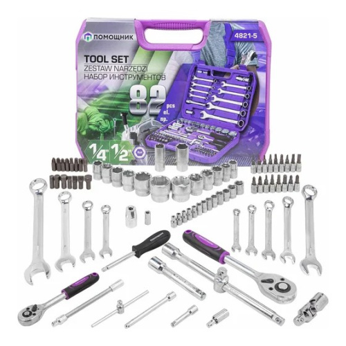 Набор инструментов Помощник 4821-5(59163) 82 предмета