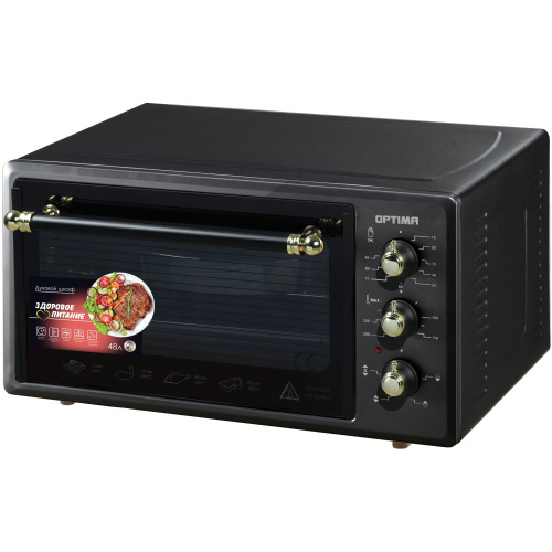 Мини-печь OPTIMA OF-48BLR черный