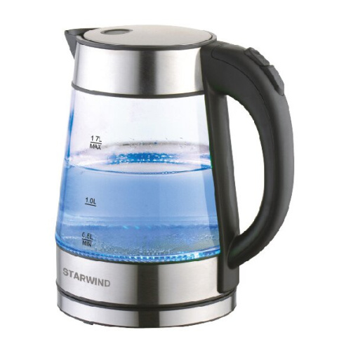 Чайник STARWIND SKG3311 черный и серебристый
