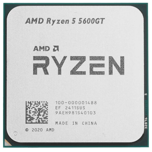 Процессор AMD Ryzen 5 5600GT Box (100-100001488Box) Base 3,60GHz, Turbo 4,60GHz, Vega 7, L3 16Mb, TDP 65W,AM4