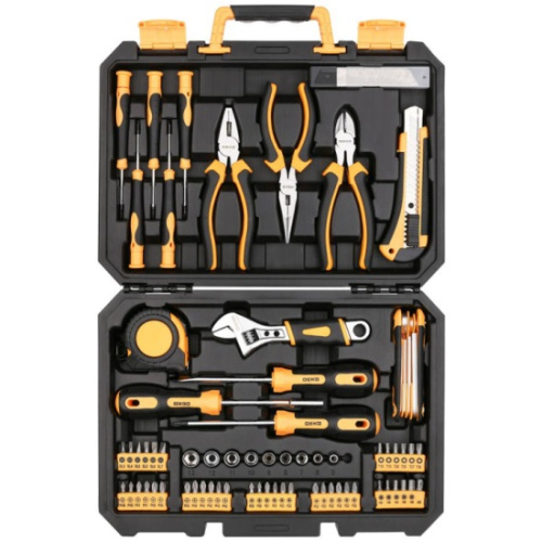 Набор инструментов Deko TZ82 82 предмета (жесткий кейс) (065-0736)