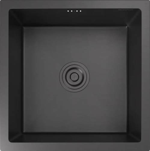 Мойка GranFest 4444 PVD нерж, графит