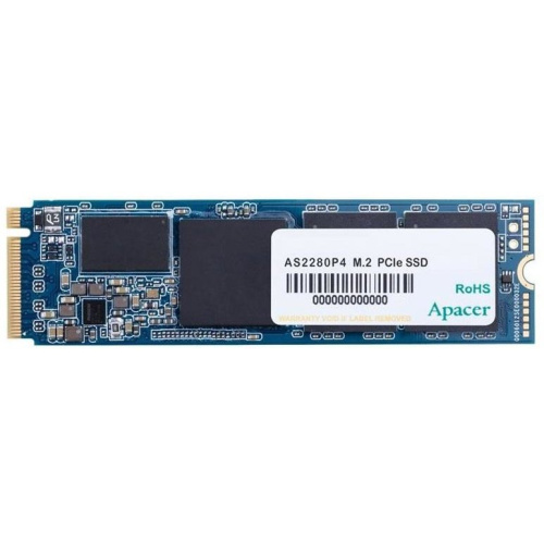 SSD Apacer AS2280P4 AP1TBAS2280P4-1 M.2 2280 1TB PCIe Gen3x4 with NVMe, 3000/2000, IOPS 215/390K, MTBF 1.5M, 3D TLC, 800TBW, 0,73DWP
