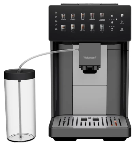 Кофемашина Weissgauff WCM-365 Automatic ColorTouch Cappuccino Nero