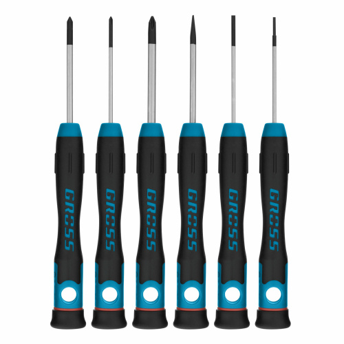 Набор отверток для точной механики Gross CrMo 13347 6 шт
