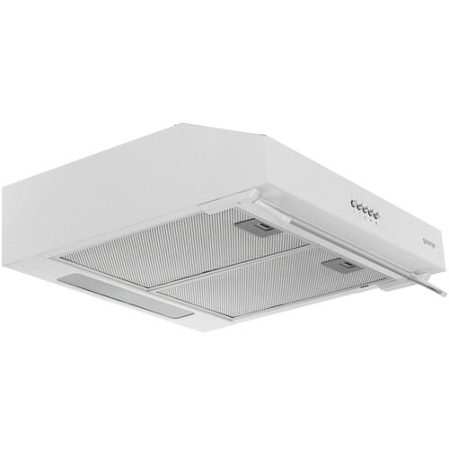 Вытяжка подвесная Gorenje WHU529EW/M белый/прозрачный