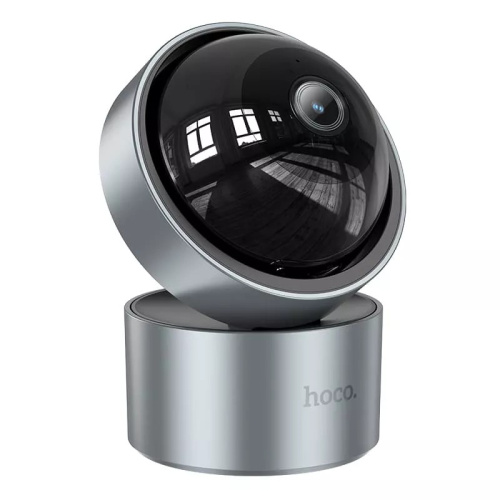 Камера видеонаблюдения HOCO D5 Indoor PTZ HD camera EU silvery gray