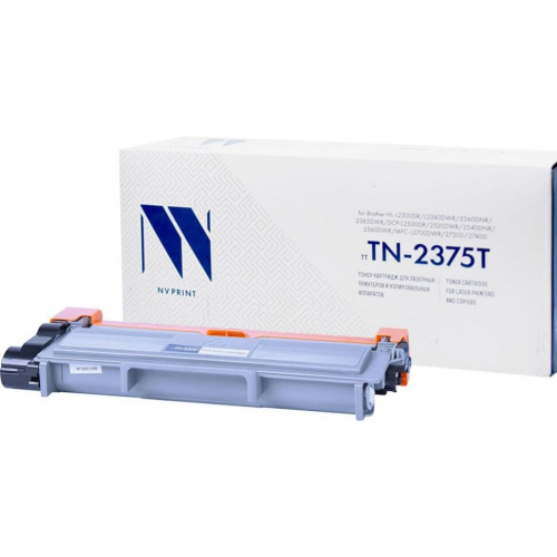 Тонер-картридж NV Print NV-TN2375T-SET2 набор для Brother HL-L2300DR/ HL-L2365DWR/ DCP-L2500DR/ MFC-L2700DWR/ (2600k) (2 шт)