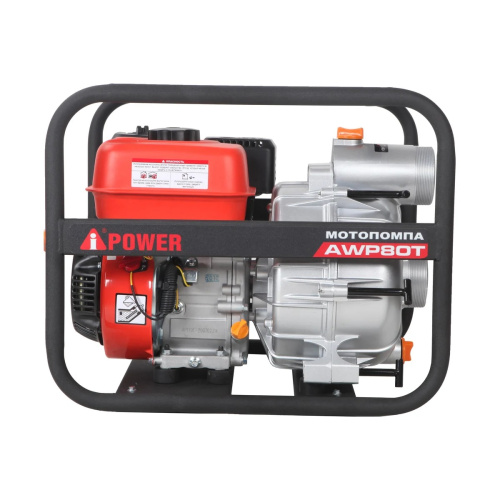 Мотопомпа A-ipower AWP80T бензиновая для грязной воды