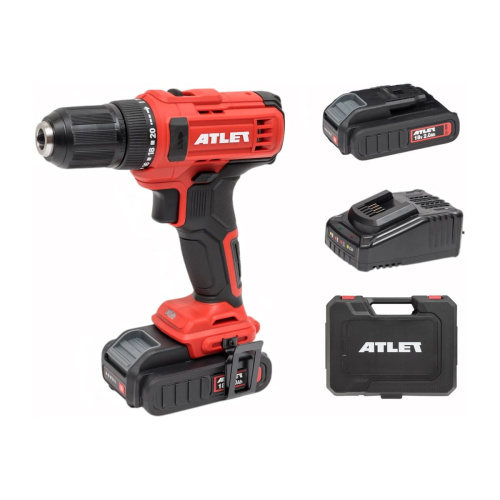 Дрель-шуруповерт аккумуляторная ATLET CDT218D5