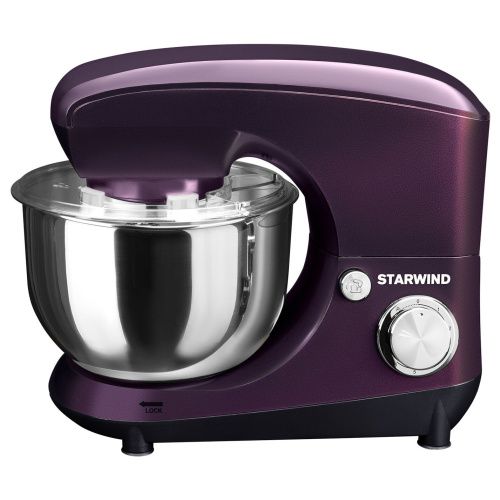 Миксер планетарный Starwind SPM5180 1000Вт ежевичный
